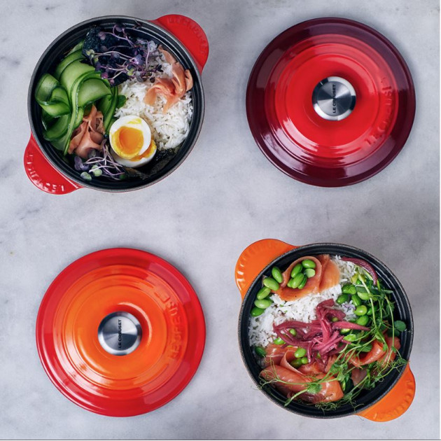Cocotte en Fonte Every Rouge et Orange 18 cm Le Creuset