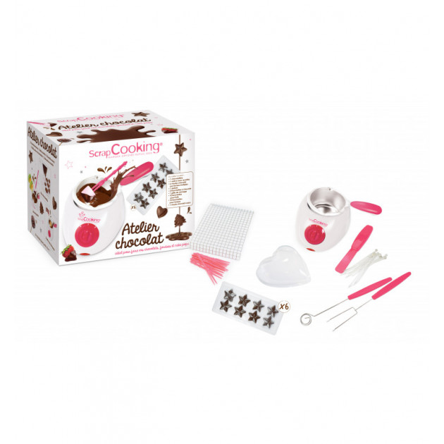 Kit pâtisserie Atelier des lutins + 1 Stylo chocolat Scrapcooking 