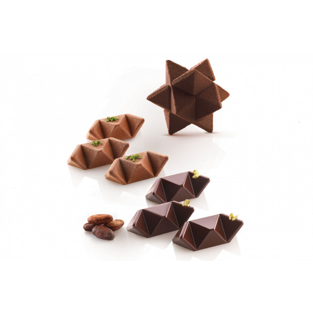 Étoile Chocolat Star Game Silikomart Professional