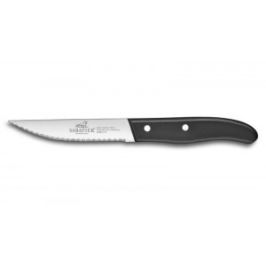 Couteau à Steak Dallas 12,5 cm Sabatier Manche Noir