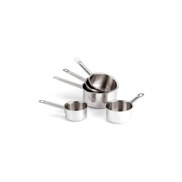 Lot de 5 casseroles Inox Professionnel Baumalu