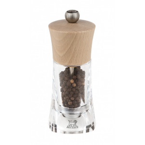 Moulin à Poivre Oléron 14 cm Transparent-Bois Naturel Peugeot Moulin à Poivre Oléron 14 cm Transparent-Bois Naturel Peugeot