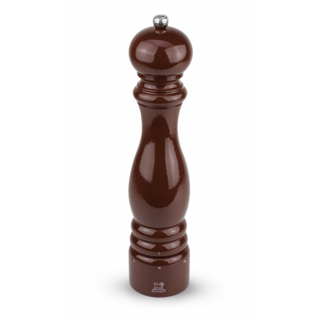 FIN DE SERIE Moulin a Sel Paris U'Select 30 cm Laque Rouge Sombre Peugeot