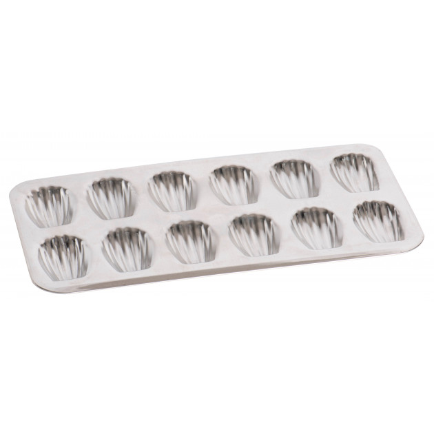 Moule 12 Madeleines Fer Blanc Gobel - , Achat, Vente