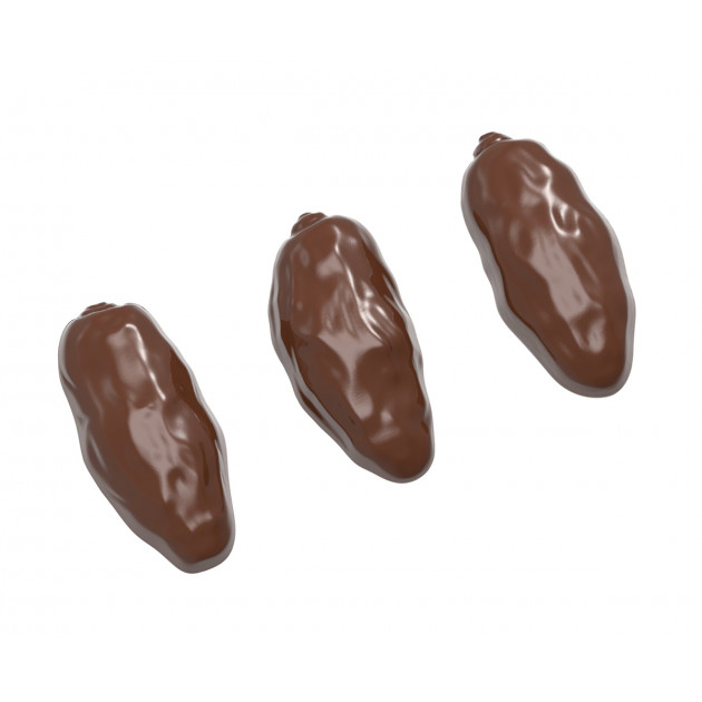 Moule Chocolat Dattes 39 mm (x20) Chocolate World