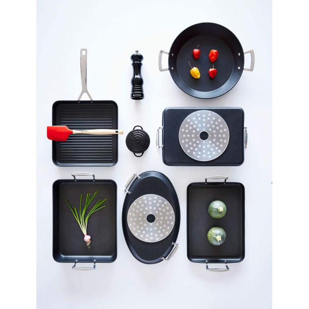 Grill geant anti-adherant 34 x 25 cm Le Creuset Grill geant anti-adherant 34 x 25 cm Le Creuset