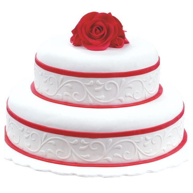 Sublimez vos gateaux en le decorant avec le Ruban Pate a sucre Blanc 5 metres Sublimez vos gateaux en le decorant avec le Ruban Pate a sucre Blanc 5 metres