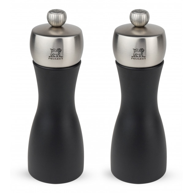 Duo Moulin à Poivre et à Sel Fidji 15 cm Noir-Inox Peugeot -  , vente, achat, acheter