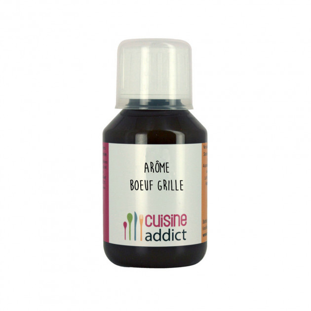 DLUO Courte Arôme Alimentaire Boeuf Grillé 115ml Cuisineaddict