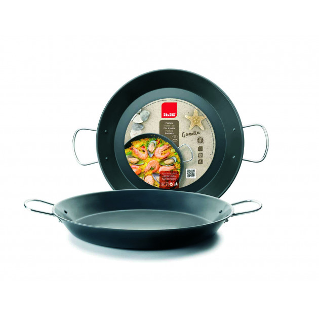 Poêle à Paella Acier Antiadhésive Gandia Ø 40 cm Ibili - ,  Achat, Vente