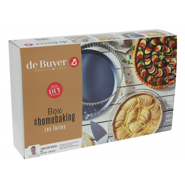 FIN DE SERIE Coffret Box Home Baking Tarte de Buyer