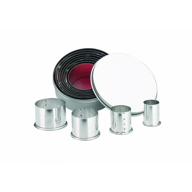 Emporte-pièce Inox Rond Uni Ø 10 cm Gobel 