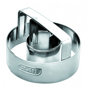 Découpoir Inox Donuts Ø 9 cm Ibili Découpoir Inox Donuts Ø 9 cm Ibili