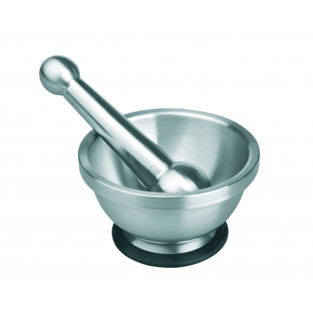 Mortier Inox Ø 13,5 cm x H 7,5 cm Ibili