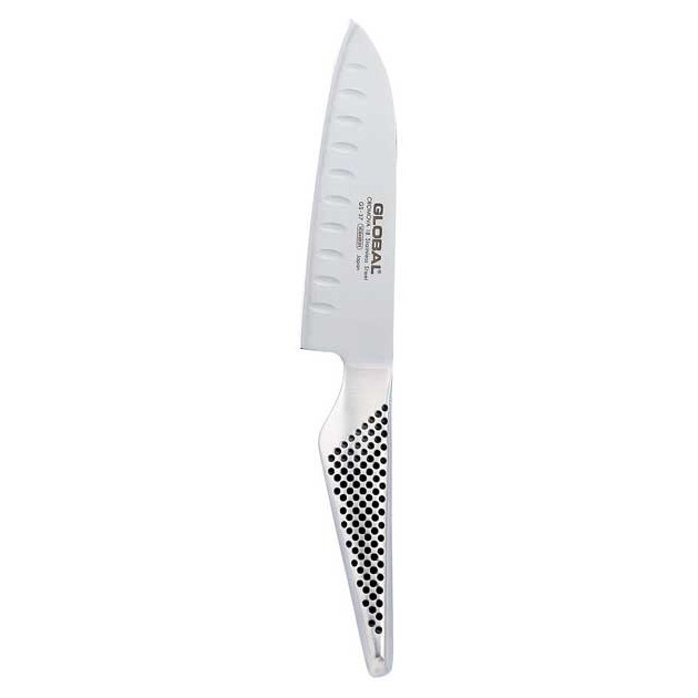 Couteau Santoku alveolee lame courte Global GS90