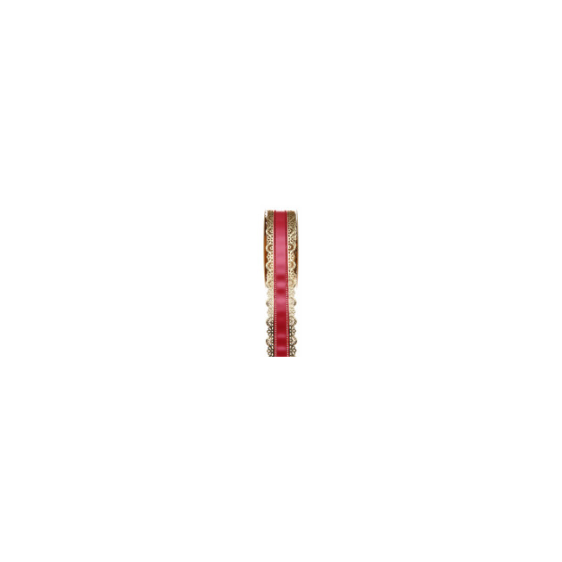 Ruban Charlotte Rouge 50mm (23m)