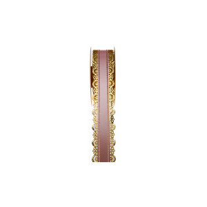 FIN DE SERIE Ruban Charlotte Rose 50mm (23m)