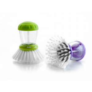 Brosse à vaisselle ronde avec réservoir OXO - Culinarion