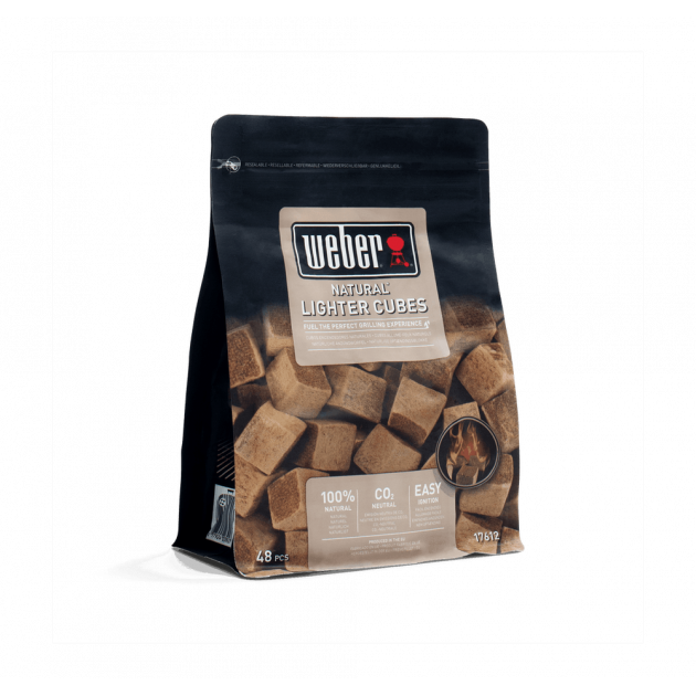 FIN DE SERIE 48 Cubes Allume-Feu Weber