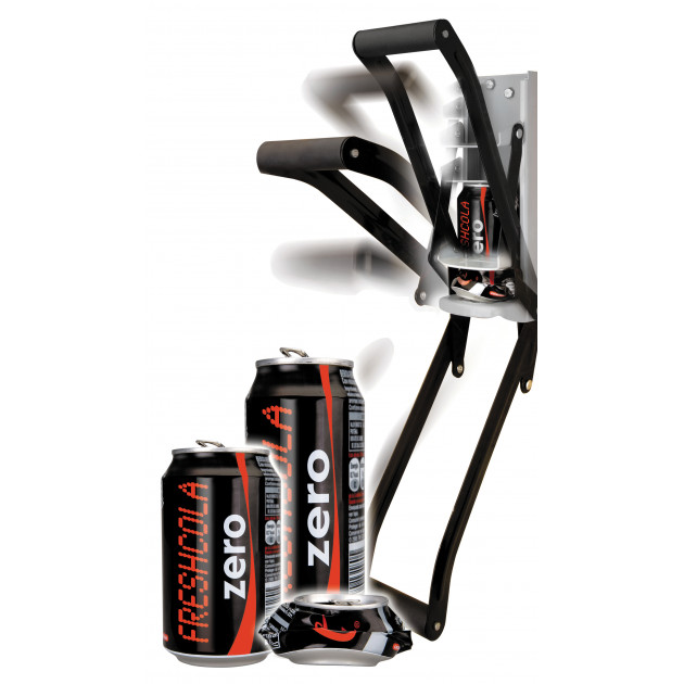 Machine à écraser les canettes et boîtes de conserve