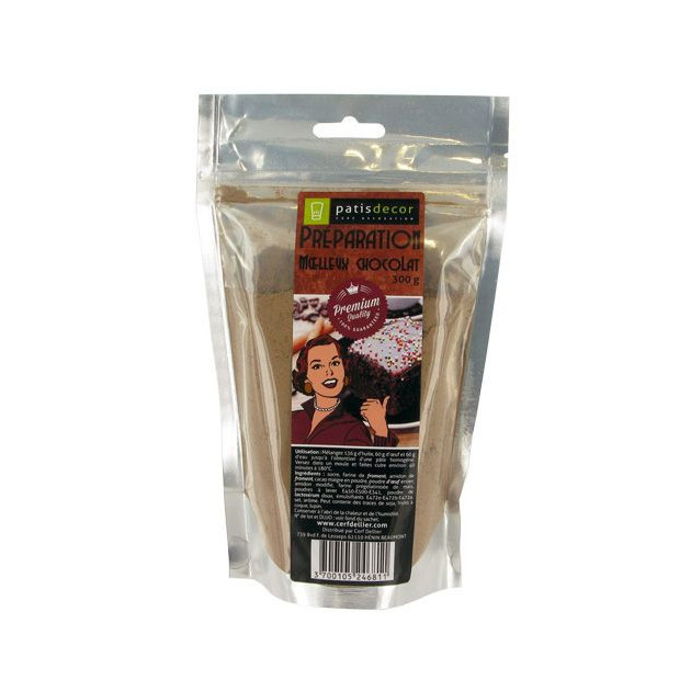 Préparation Moelleux au Chocolat 300 g Patisdécor - ,  vente, achat, acheter