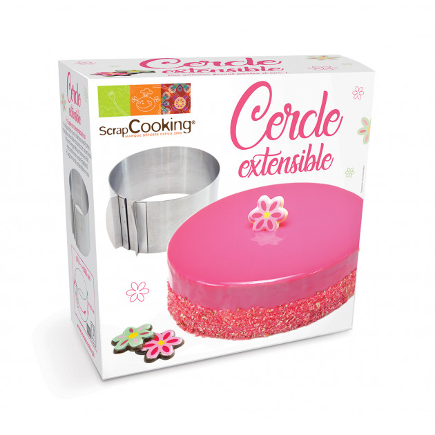 Cercle Patisserie Extensible en Inox