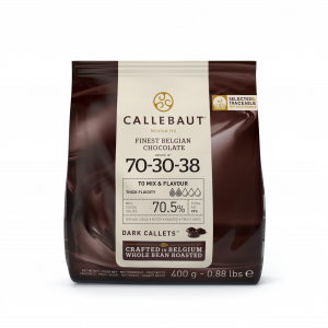 Chocolat Noir 70,5% N°70-30-38 400g Callebaut Chocolat Noir 70,5% N°70-30-38 400g Callebaut