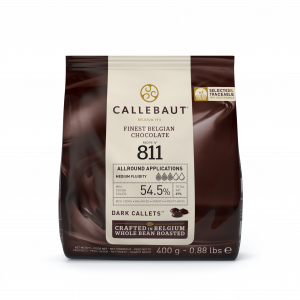 Chocolat Noir 54,5% N°811 400g Callebaut Chocolat Noir 54,5% N°811 400g Callebaut
