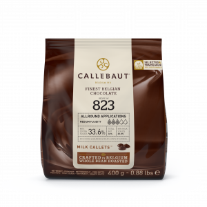 Chocolat au Lait 33,6% N°823 400g Callebaut Chocolat au Lait 33,6% N°823 400g Callebaut