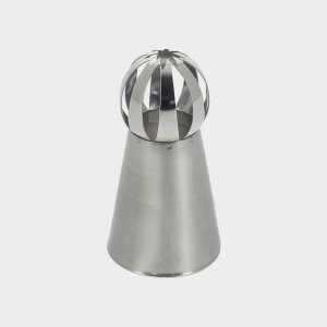 Douille Russe Inox Stries Larges Ø 3 cm x H 6 cm De Buyer Douille Russe Inox Stries Larges Ø 3 cm x H 6 cm De Buyer