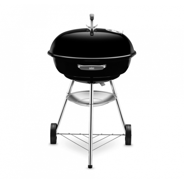 Barbecue Charbon 57 cm Compact Kettle Weber Cuisineaddict Weber Barbecue A Charbon Compact Bouilloire Noire 57 CM Noir