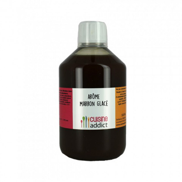 Arôme Alimentaire Marron Glacé 500 ml Cuisineaddict