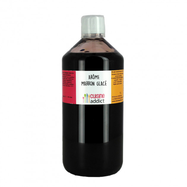 Arôme Alimentaire Marron Glacé 1 L Cuisineaddict