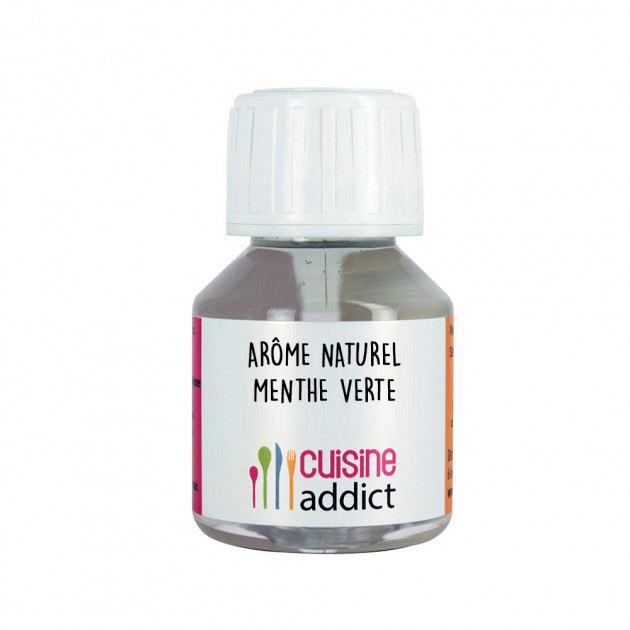 Arôme Alimentaire Naturel Menthe Verte 58 ml Cuisineaddict