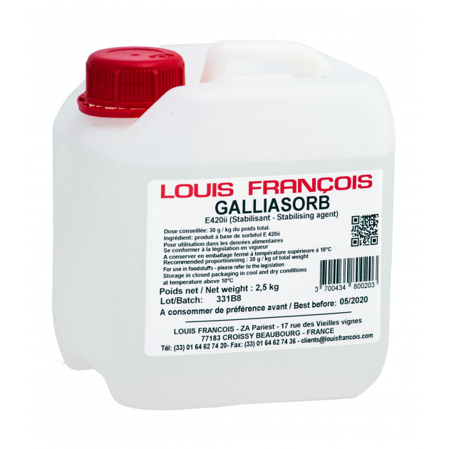 Sorbitol Galliasorb 2,5 kg Louis François