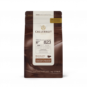 Chocolat au Lait 33,6% N°823 1kg Callebaut Chocolat au Lait 33,6% N°823 1kg Callebaut