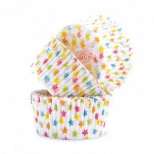 Caissette en Papier Etoiles x 40 Scrapcooking Caissette en Papier Etoiles x 40 Scrapcooking
