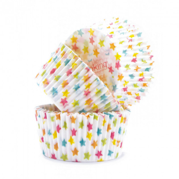 Grande Caissette Cupcake Blanc Ø 7,5 cm x H 4 cm (x100) Ibili