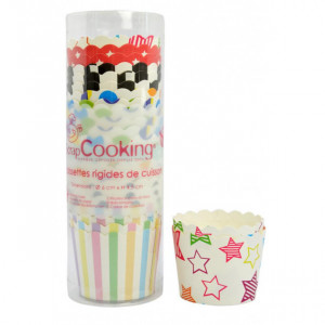 Caissettes rigides de cuisson Motifs Assortis (x25) Scrapcooking Caissettes rigides de cuisson Motifs Assortis (x25) Scrapcooking