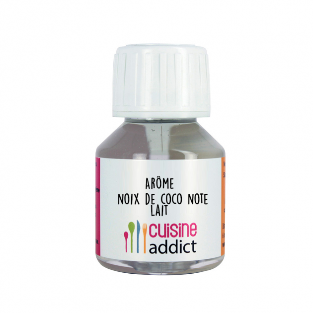 Arome alimentaire noix de coco note lait 58ml Cuisineaddict