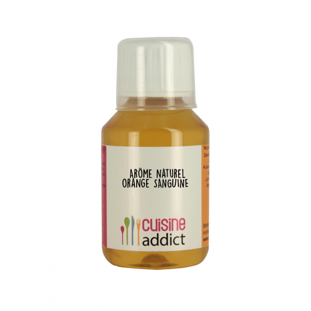 Arôme alimentaire Naturel Orange Sanguine 115ml Cuisineaddict