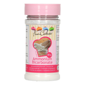Bicarbonate d'Ammonium 80g Funcakes Bicarbonate d'Ammonium 80g Funcakes