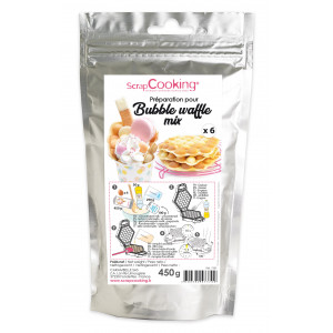 Préparation Bubble Waffles 450g Scrapcooking Préparation Bubble Waffles 450g Scrapcooking
