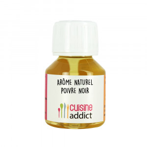 Arôme Alimentaire Naturel Poivre Noir 58ml Cuisineaddict Arôme Alimentaire Naturel Poivre Noir 58ml Cuisineaddict