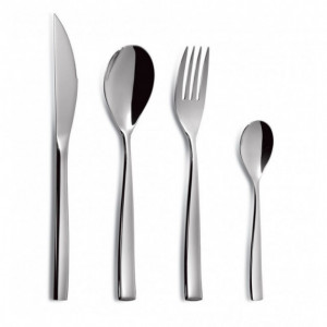 Cuillère à Moka Ibiza (x12) Inox 18/10 3,5 mm Comas Cuillère à Moka Ibiza (x12) Inox 18/10 3,5 mm Comas