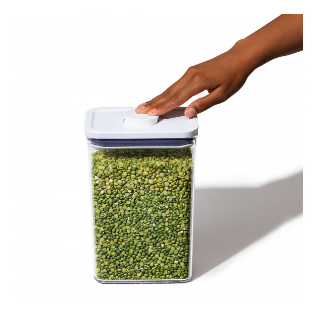 Boîte de Conservation Pop Rectangle 3,5L Oxo Good Grips avec système de piston