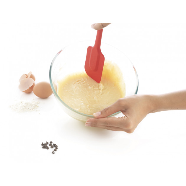 Spatule Silicone 26,8 cm Gris Mastrad - Maryse pour racler les bords