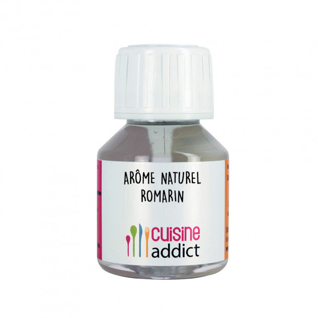 Arôme Alimentaire Naturel Romarin 58ml Cuisineaddict