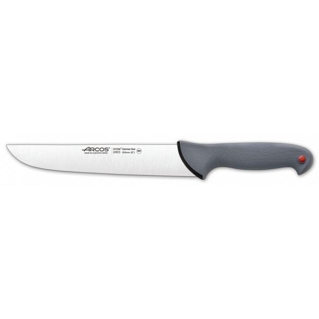 Couteau de Boucher Acier Inoxydable 20 cm Arcos COLOUR PROF