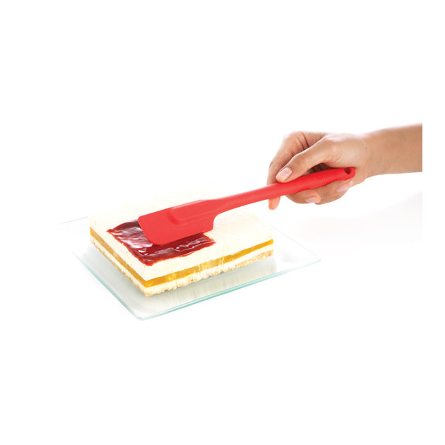 Demi-Spatule Silicone 26 cm Gris Mastrad en situation